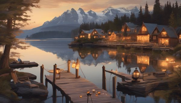 Chalets des îles Daumesnil : un restaurant cosy au bord du lac